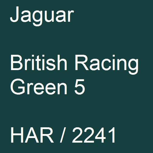 Jaguar, British Racing Green 5, HAR / 2241.